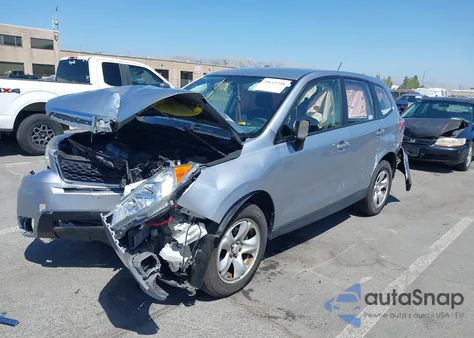 2014 Subaru Forester 2.5I z USA, uszkodzony, nr VIN JF2SJAAC6EH559728
